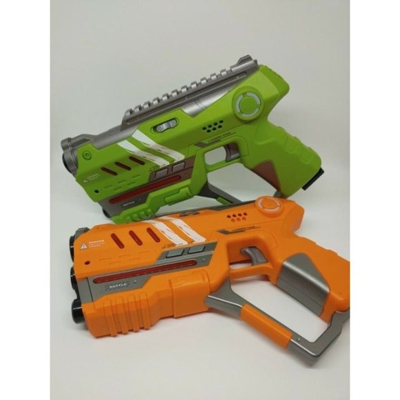 Vatos Laser Tag Guns, Pair of Infrared Multi Function Guns *Guns Only* Tested - Picture 1 of 10